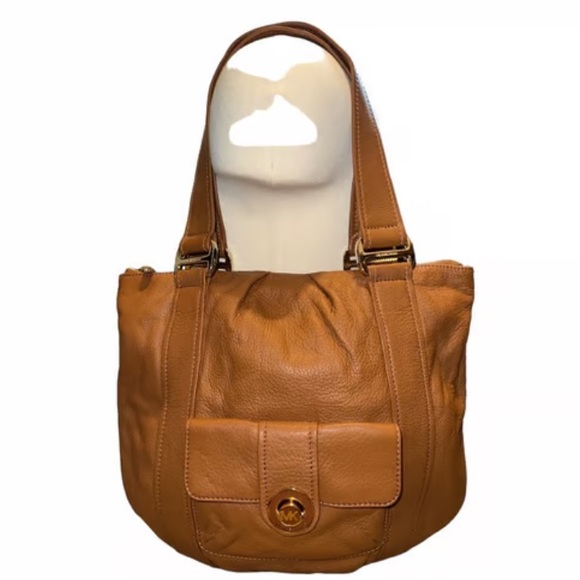 Mint Michael Kors Beautiful Soft Leather camel boho slouchy shoulder bag - Picture 2 of 16